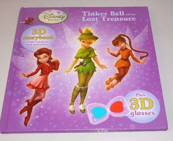 DISNEY'S TINKERBELL AND THE LOST TREASURE IN 3D WITH GLASSES