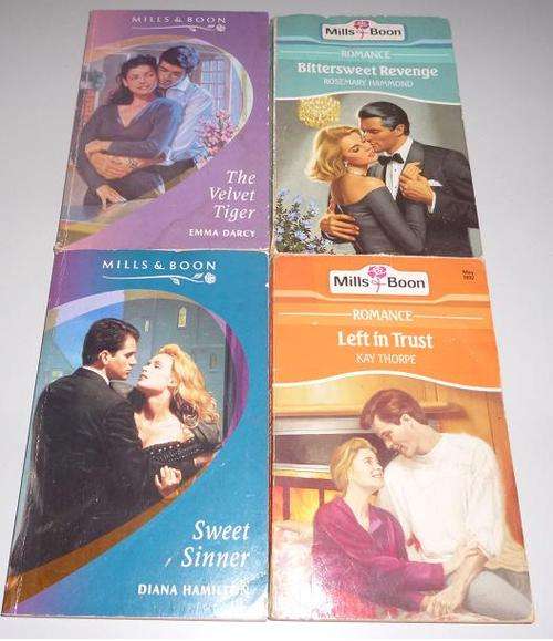 MILLS AND BOON X4 JOB LOT