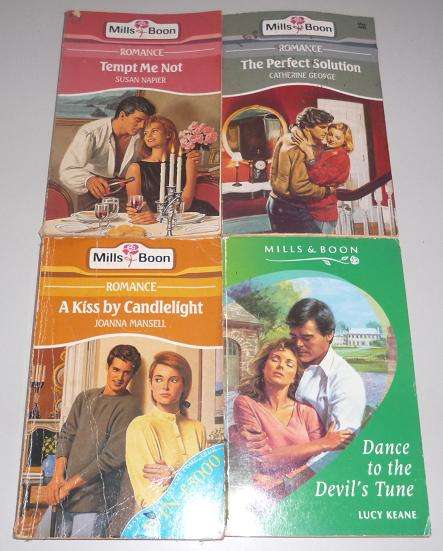 MILLS AND BOON X4 JOB LOT