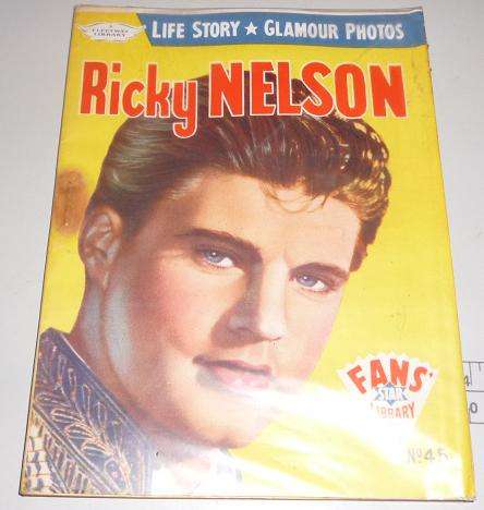 FAN STAR LIBRARY RICKY NELSON