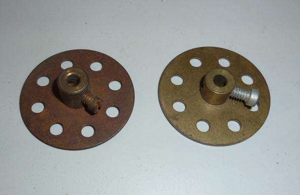Meccano wheels x2