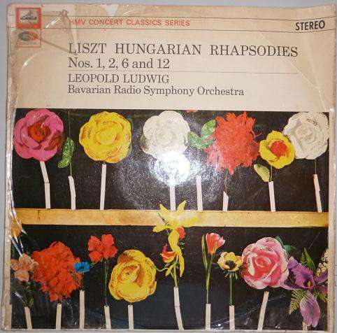 LISZT HUNGARIAN RHAPSODIES NOS. 1,2,6 AND 12 LP