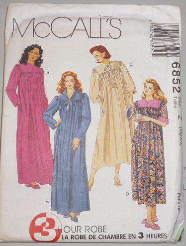 MC CALLS PATTERN 6852