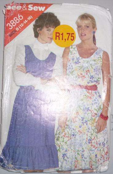 SEE AND SEW PATTERN 3886