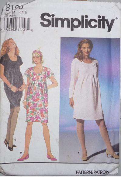SIMPLICITY PATTERN 8196