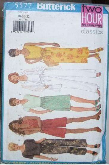 BUTTERRICK PATTERN 5577
