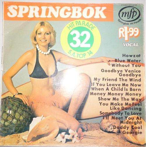 SPRINGBOK HIT PARADE 32 LP