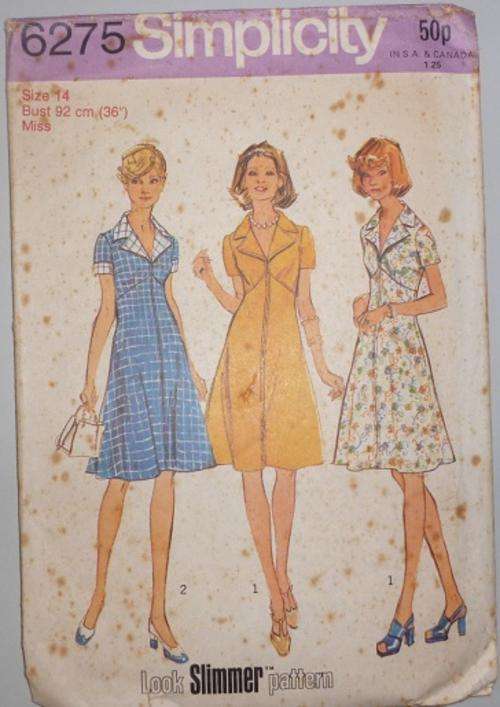 SIMPLICITY PATTERN 6275