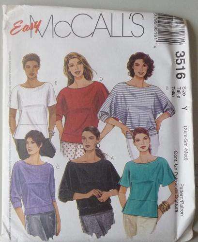 MC CALL'S PATTERN 3516