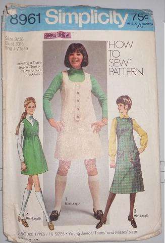 SIMPLICITY PATTERN 8961