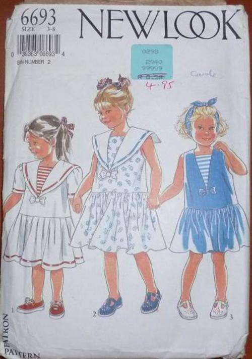 NEW LOOK PATTERN 6693