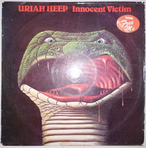 URIAH HEEP INNOCENT VICTIM UK PRESS VINYL LP RECORD