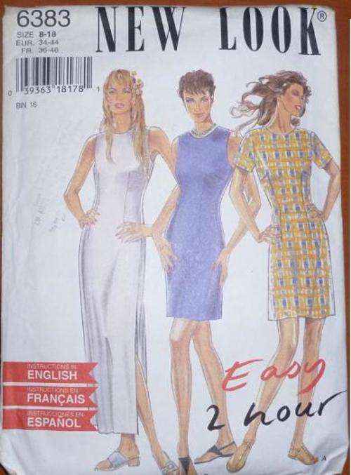 NEW LOOK PATTERN 6383