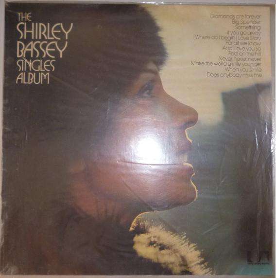 SHIRLEY BASSEY SINGLES ALBUM VINYL LP RECORD