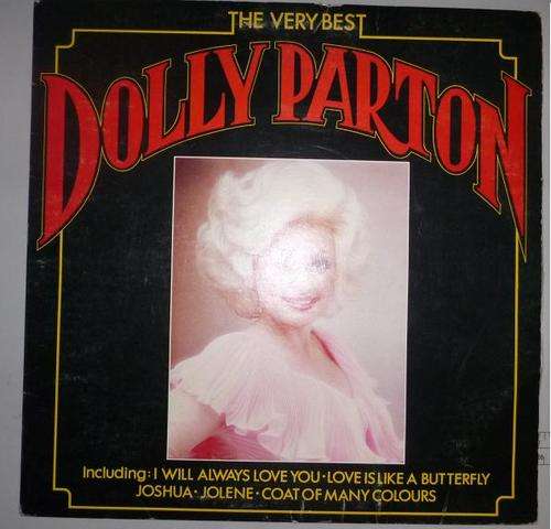 THE VERY BEST OF DOLLY PARTON LP RECORD VINYL