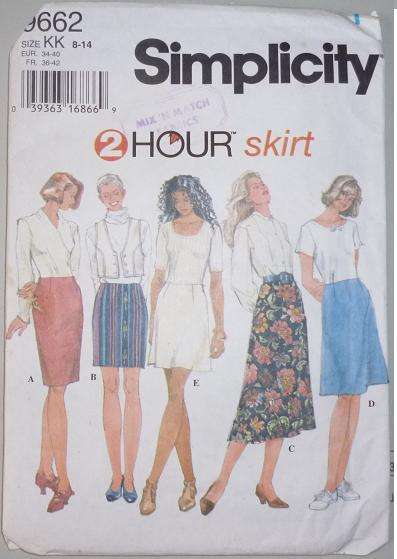 SIMPLICITY PATTERN 9662