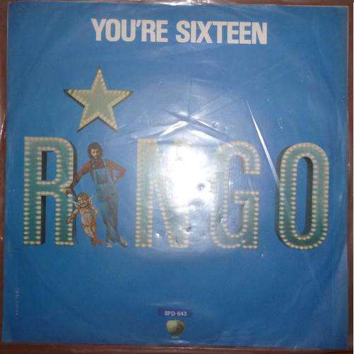 RINGO STARR 7 SINGLE YOU'RE SIXTEEN/DEVIL WOMAN