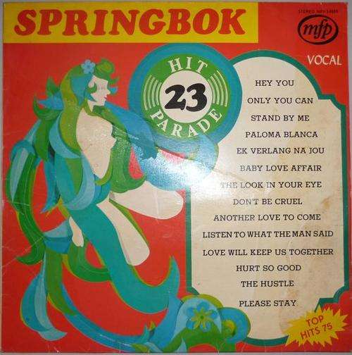 SPRINGBOK HIT PARADE 23 VINYL LP RECORD