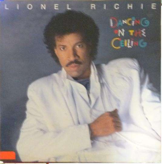 LIONEL RICHIE DANCING ON THE CEILING VINYL LP