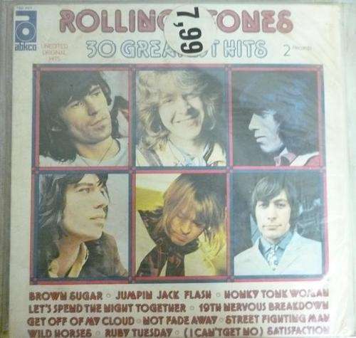 ROLLING STONES 30 GREATEST HITS DOUBLE VINYL LP