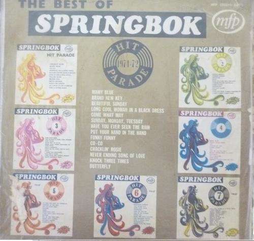 THE BEST OF SPRINGBOK 1971-72 VINYL LP