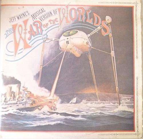 THE WAR OF THE WORLDS DOUBLE VINYL LP INCLUDE BOOKLET