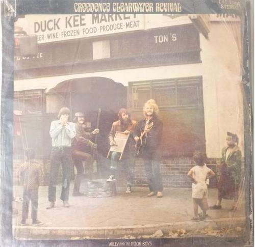 CREEDENCE CLEARWATER REVIVAL WILLY AND THE POOR BOYS VINYL LP