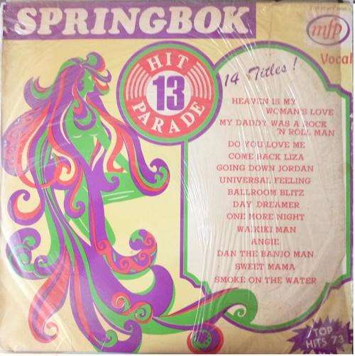 SPRINGBOK HIT PARADE 13 VINYL LP