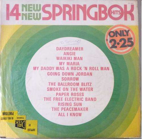 14 NEW NEW SPRINGBOK HITS LP