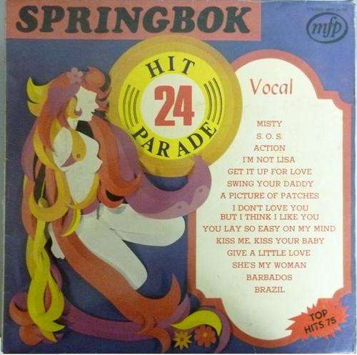 SPRINGBOK HIT PARADE 24 VINYL LP