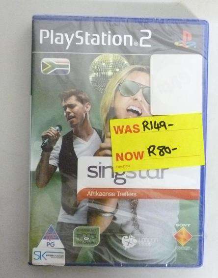 PLAY STATION 2 SINGSTAR AFRIKAANSE TREFFERS