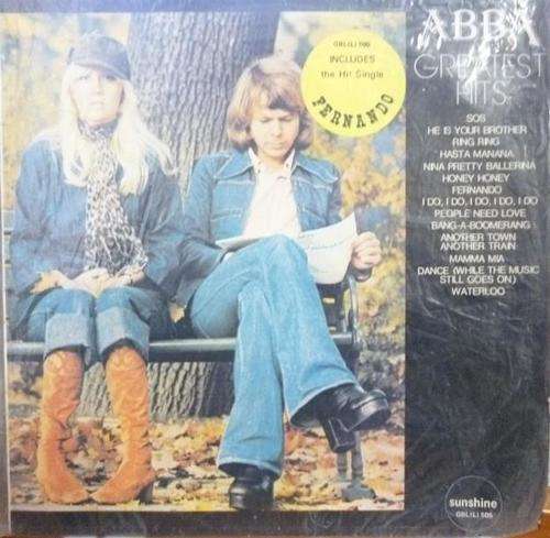 ABBA -- GREATEST HITS -- VINYL LP