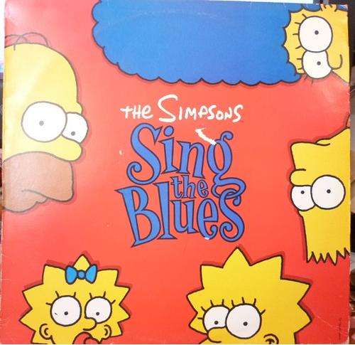 THE SIMPSONS -- SING THE BLUES -- VINYL LP