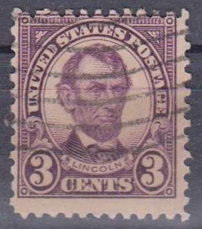U.S.A. 1923 ABRAHAM LINCOLN UNH