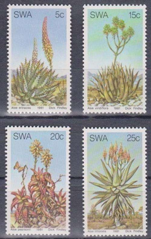 S.W.A. MINT SET 1981 Aloes