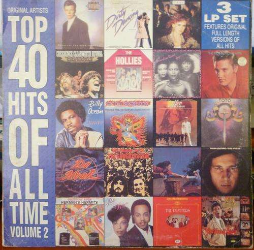 TOP 40 HITS OF ALL TIME VOL.2 -- TRIPLE VINYL LP