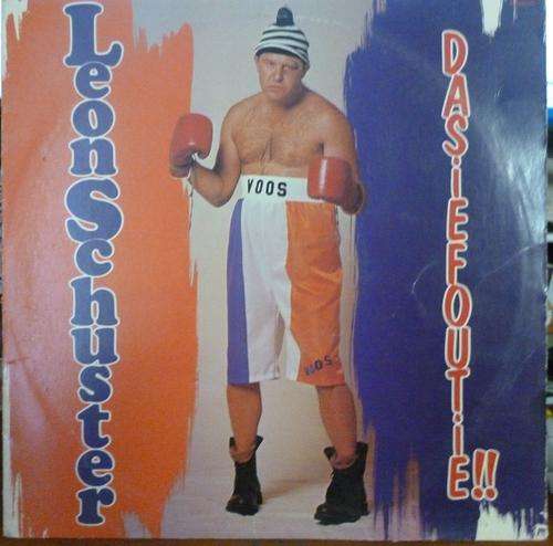LEON SCHUSTER -- DASIEFOUTIE -- VINYL LP WITH PROMOTIONAL OPEL AD AUTOGRAPHED BY LEON.