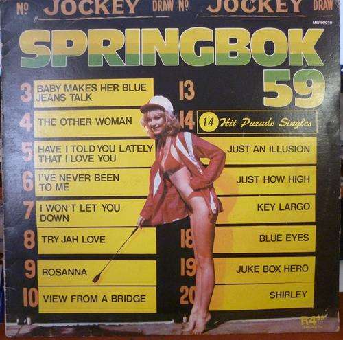 SPRINGBOK HIT PARADE 59 -- VINYL LP