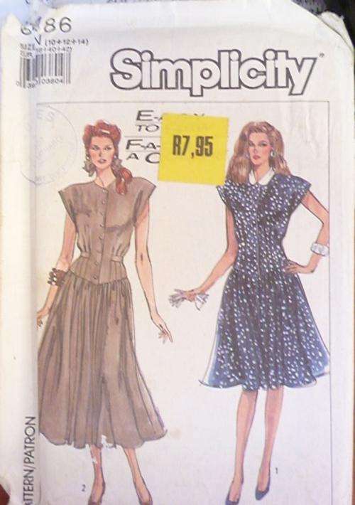 SIMPLICITY PATTERN 8486 SIZE 10-14