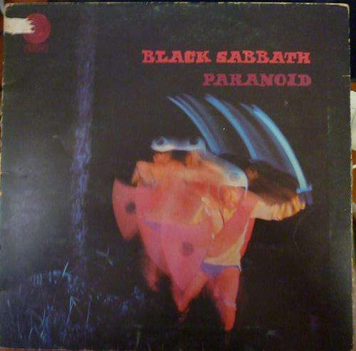 BLACK SABBATH -- PARANOID -- VERTIGO SWIRL VINYL LP