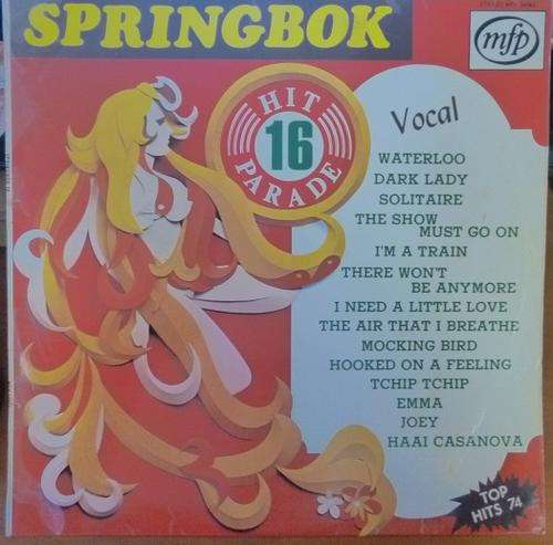 SPRINGBOK HIT PARADE 16 -- VINYL LP