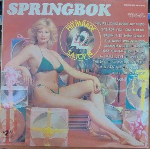 SPRINGBOK HIT PARADE 42 -- VINYL LP