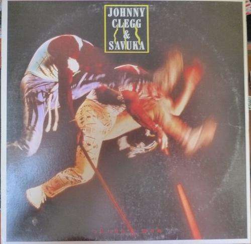JOHNNY CLEGG & SAVUKA -- SHADOW MAN -- VINYL LP