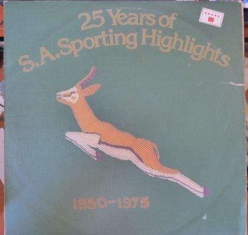 25YRS OF SPORTING HIGHLIGHTS -- 1950-1975 -- DOUBLE VINYL LP