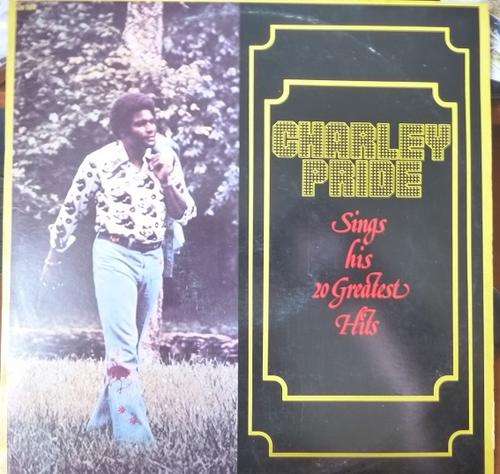 CHARLEY PRIDE -- SINGS HIS 20 GREATEST HITS -- VINYL LP