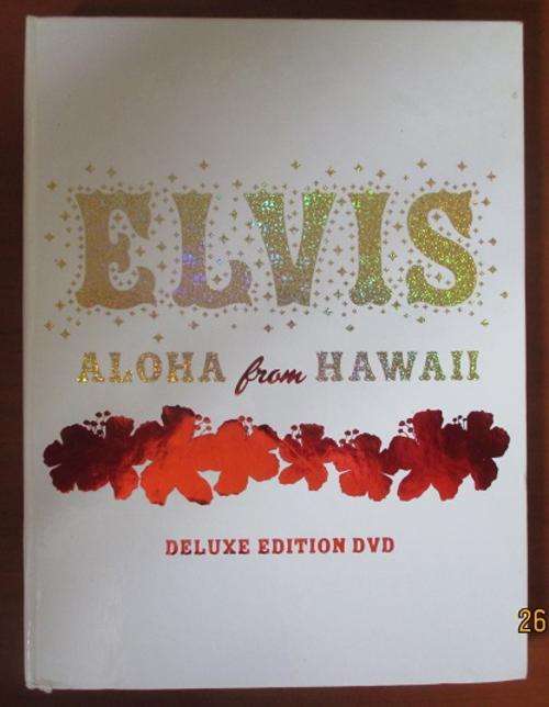 ELVIS -- ALOHA FROM HAWAII -- DOUBLE DVD SET WITH LYRIC BOOK