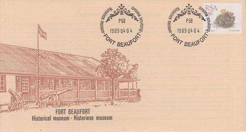 RSA FDC 1989 FORT BEAUFORT HISTORICAL NUSEUM