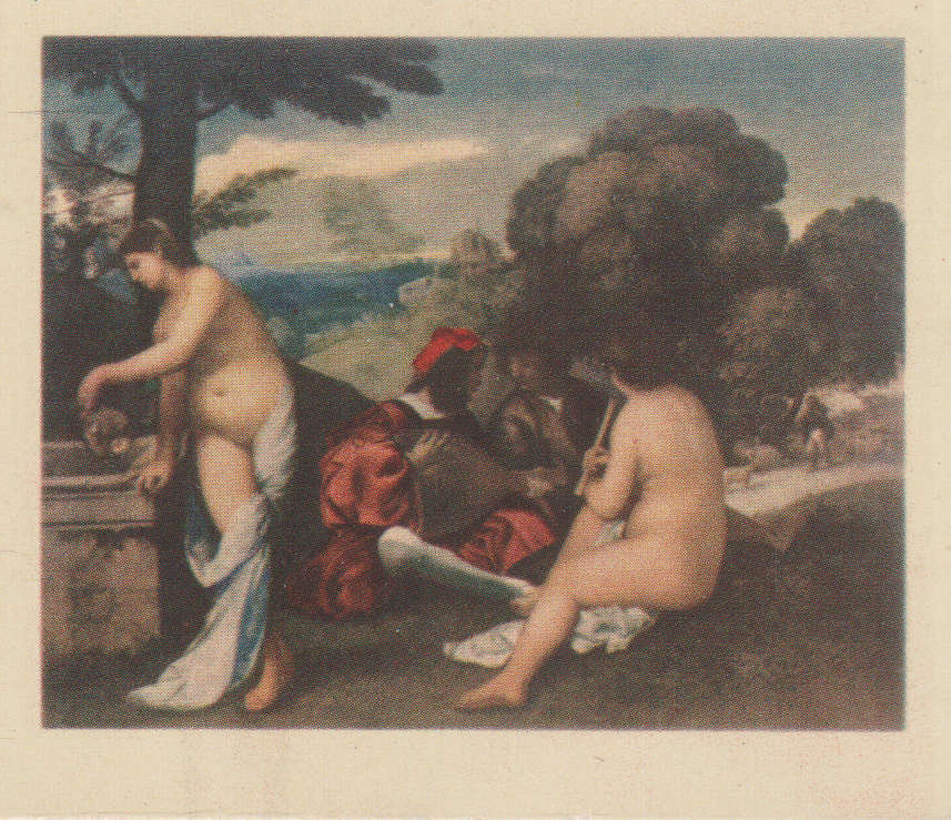 CIGARETTE CARD FAMOUS WORKS OF ART NO 20