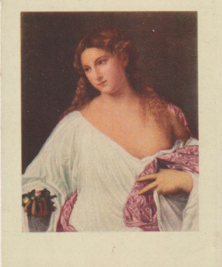 CIGARETTE CARD FAMOUS WORKS OF ART NO 22