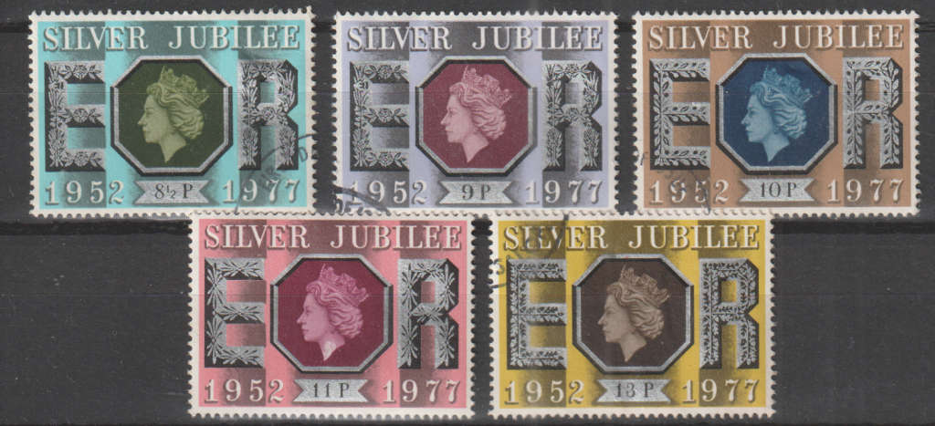 GB 1977 The 25th Anniversary of the Reign of Elizabeth II UNH SG 1033-7